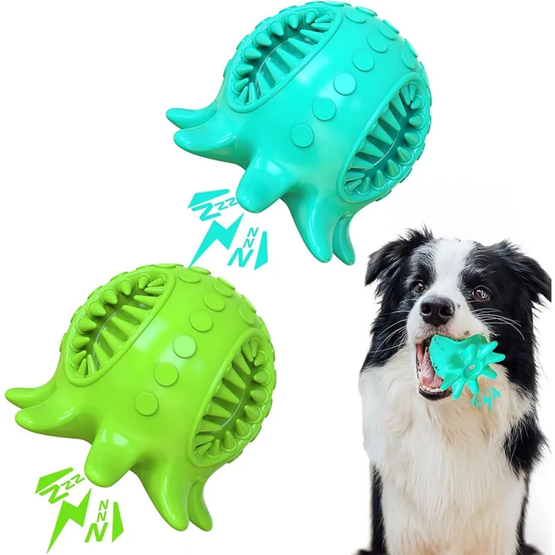 Brinquedos para cães huoguo, brinquedos para cães para mastigar agressivos, brinquedo para cães pequenos e médios, brinquedos interativos indestrutíve - Não Disponível