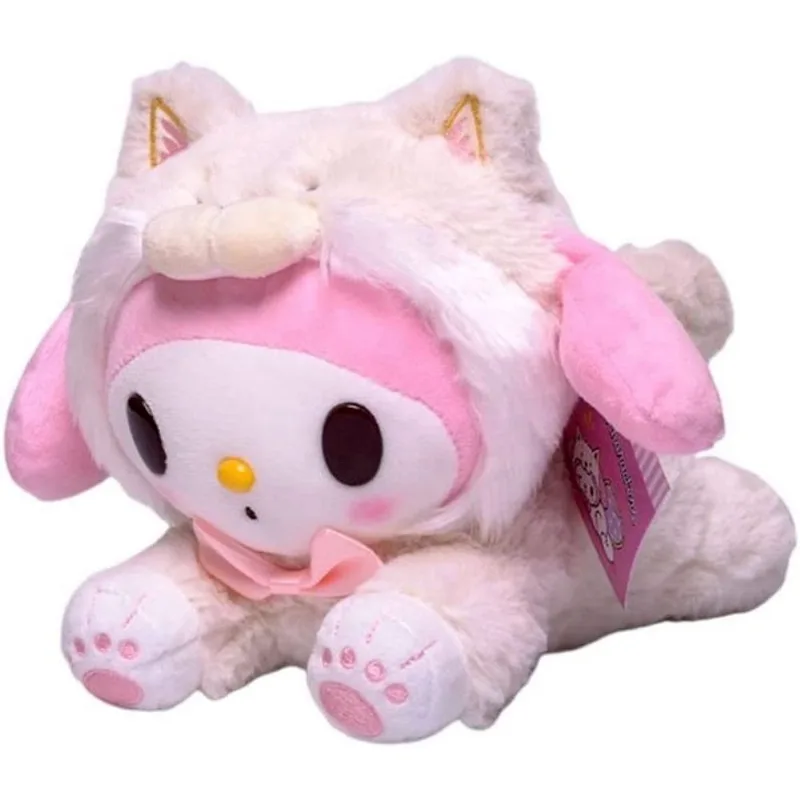 23cm Desenhos Animados Bichos de Pelúcia My Melody Cinnamoroll Brinquedo de Pelúcia Anime Kawaii Bonito Macio Pelúcia Appease Meninas Boneca Brinquedos Presentes (c) C -