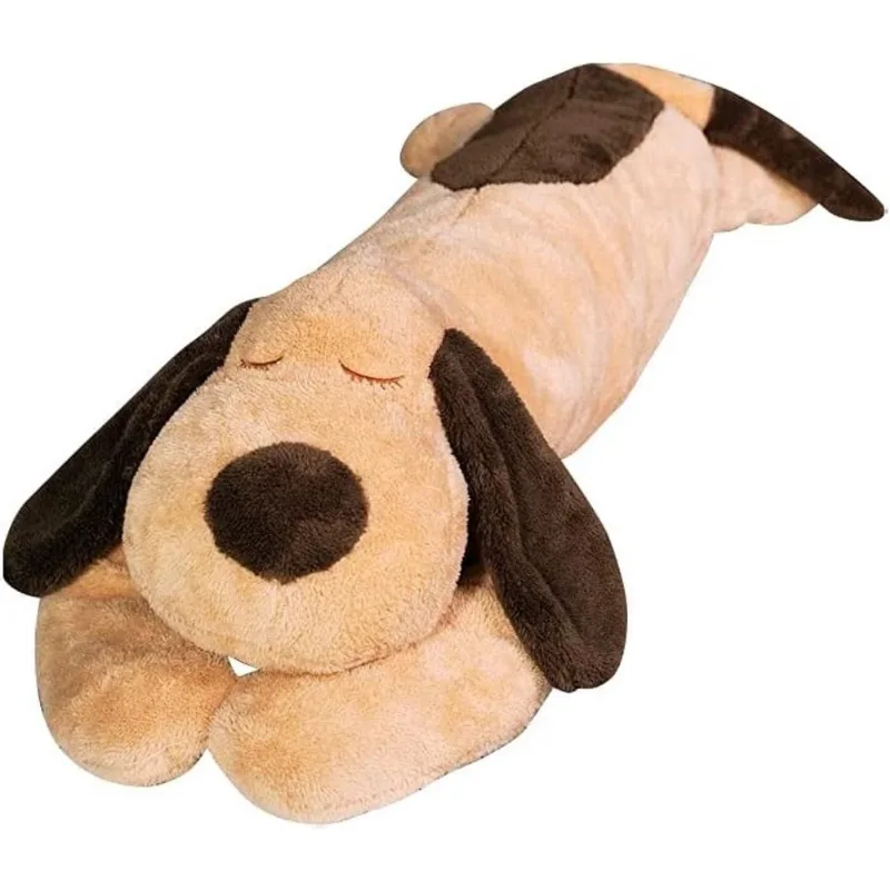 Almofada de pelúcia de cachorro gigante de 39 Brinquedo de pelúcia Kawaii Puppy Anime Travesseiro de pelúcia para abraços, brinquedo de boneca de pelúcia fofo macio para crianças meninos meninas anive