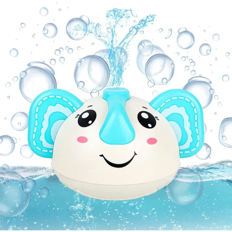 Brinquedos de banho de bebê Brinquedos de banheira de elefante para crianças Brinquedo de fonte para crianças Brinquedo de spray de água Sprinkler de indução Brinquedos de chuveiro com spray automátic