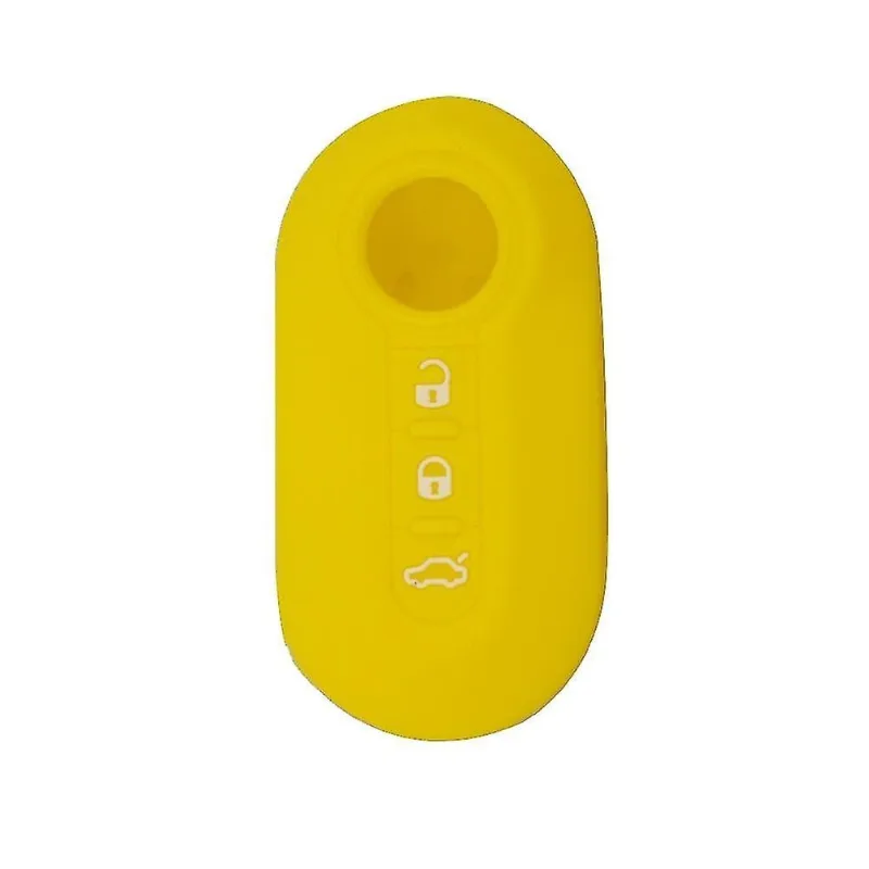 Acessórios de alarme automotivo botões silicone tampa da capa da chave do carro dobrável shell remoto fob protecor