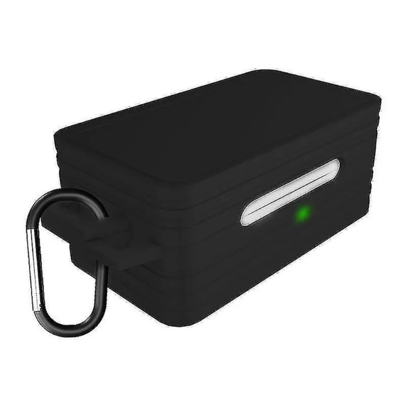 Fones de ouvido fones de ouvido para galaxy buds bluetooth esportes fone de ouvido estojo protetor caixa de armazenamento de silicone anti-queda preta