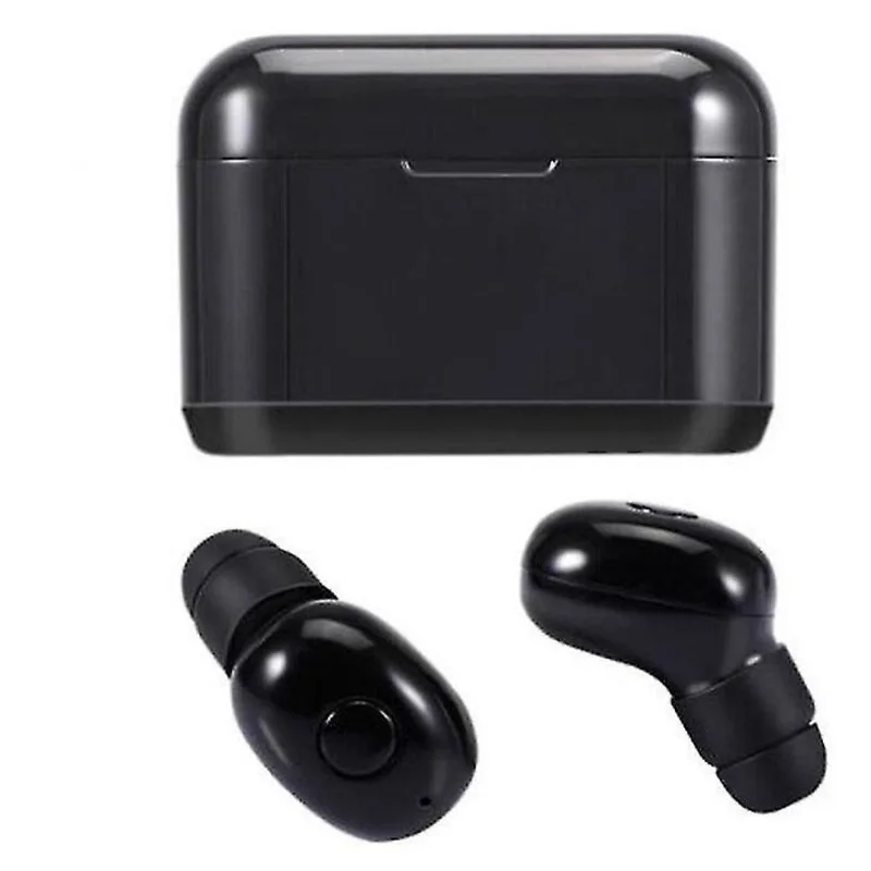 Fones de ouvido fones de ouvido dt-4 ipx impermeável bluetooth 5.0 fone de ouvido bluetooth sem fio com suporte de caixa de carregamento magnético