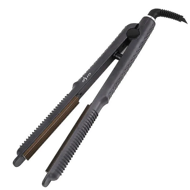 Ferros de ondulação frisador de cabelo profissional varinha de ferro de ondulação ferramenta de modelagem de ferro modelador de onda de milho ferros de ondulação preto