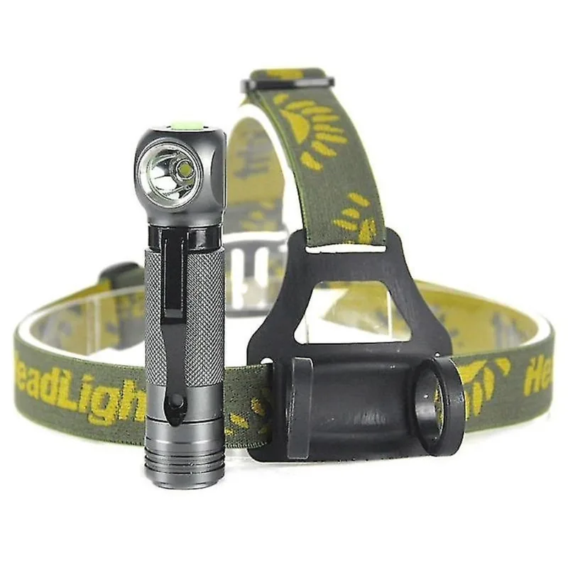 Lanternas faróis poderosos 8000lm xpl v5 led farol 3 modo impermeável farol acampamento caça farol