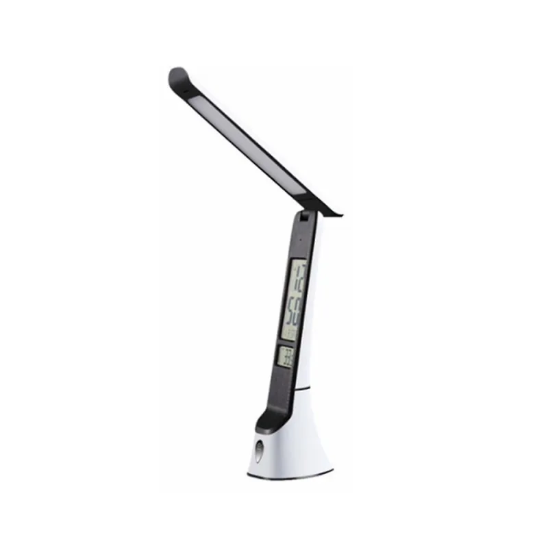 Luminárias de teto led recarregável usb lâmpada de mesa dobrável criativo multifuncional calendário tempo temperatura display - Não Disponível - Construção E Ferramentas
