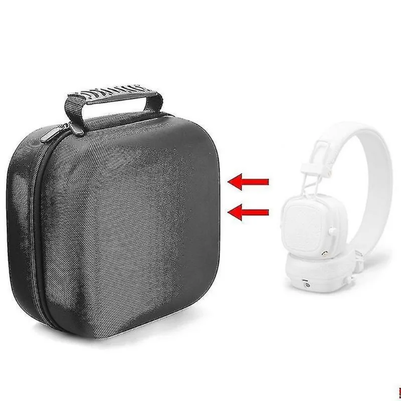 Fones de ouvido fones de ouvido saco de proteção de armazenamento de fone de ouvido portátil para marshall major iii tamanho: 28x22.5x13cm