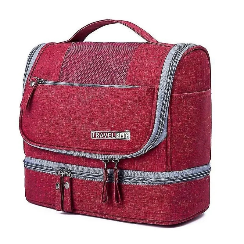 Sacos de higiene pessoal cosméticos à prova d'água homens pendurados bolsa de maquiagem oxford organizador de viagens bolsa de cosméticos para mulheres necessaries