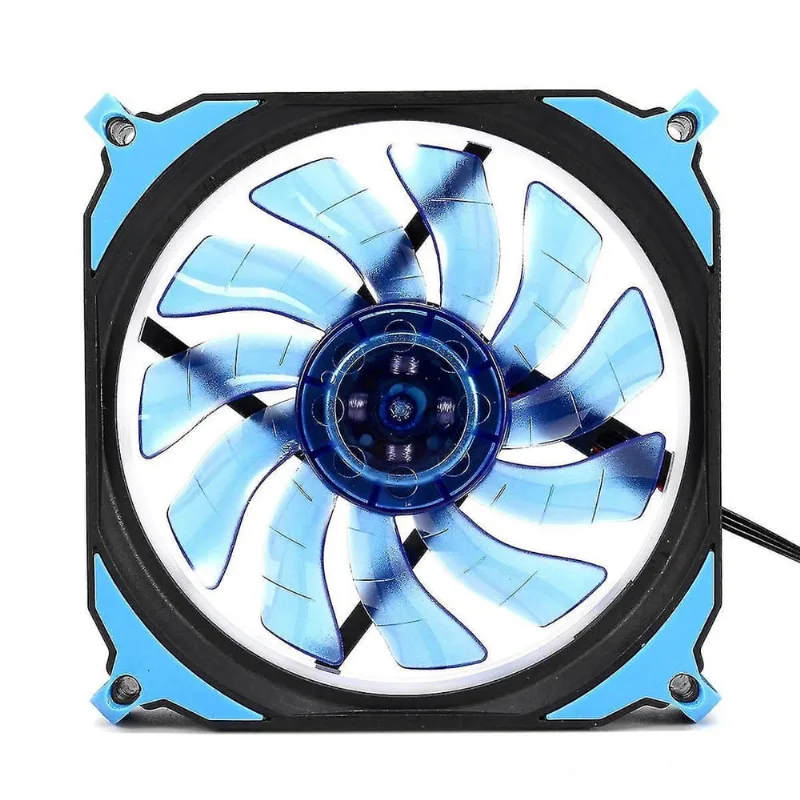 Peças de refrigeração do sistema de computador 12cm 3 pinos 4 pinos led backlit cpu ventilador de refrigeração para cpu pc computador mineração caso