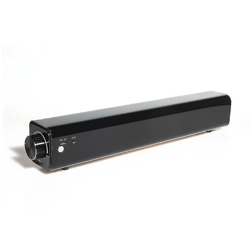 Racks de computador montagens sem fio bluetooth soundbar alto-falante subwoofer som cor preta