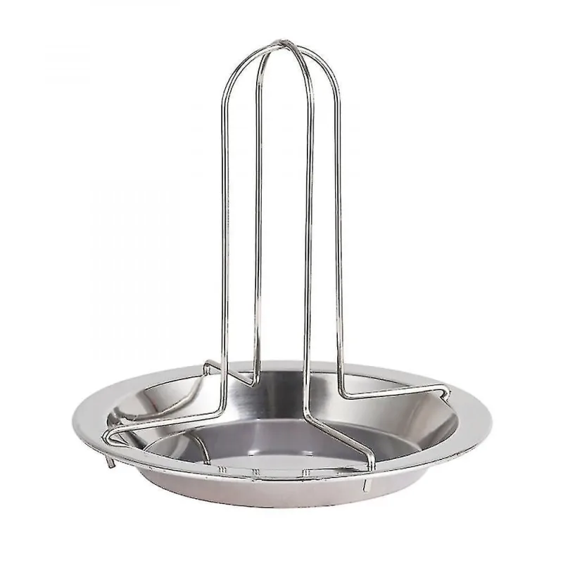 Conjuntos de utensílios de cozinha rack de suporte de frango grelha assando para costela de churrasco antiaderente aço carbono - Não Disponível - Utilidades Domesticas