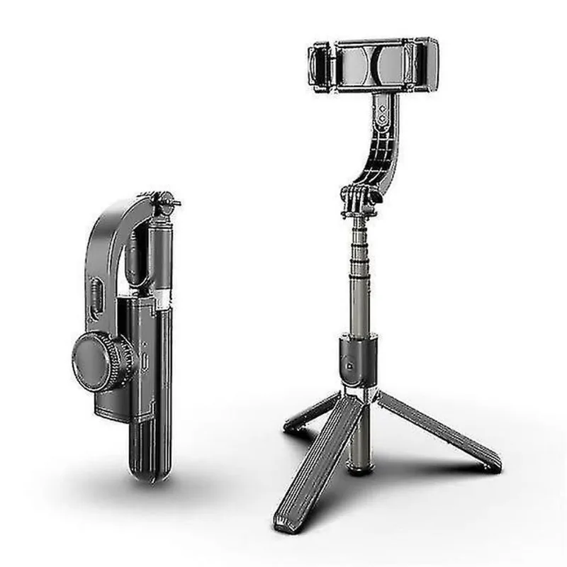 Estabilizadores de câmera suportam estabilizador de cardan portátil smartphone bluetooth selfie stick titular suporte ajustável mini extensível