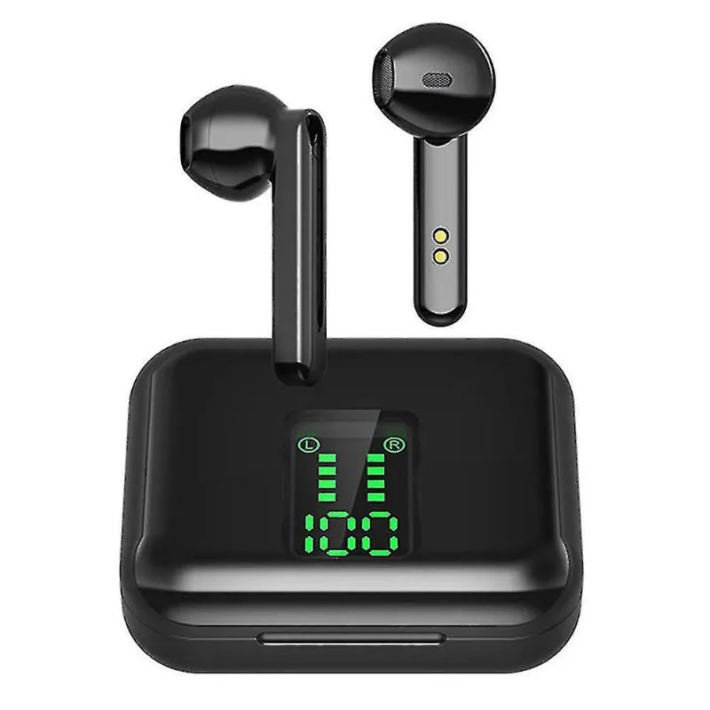 Fones de ouvido fones de ouvido x15-tws fone de ouvido bluetooth sem fio verdadeiro estéreo preto