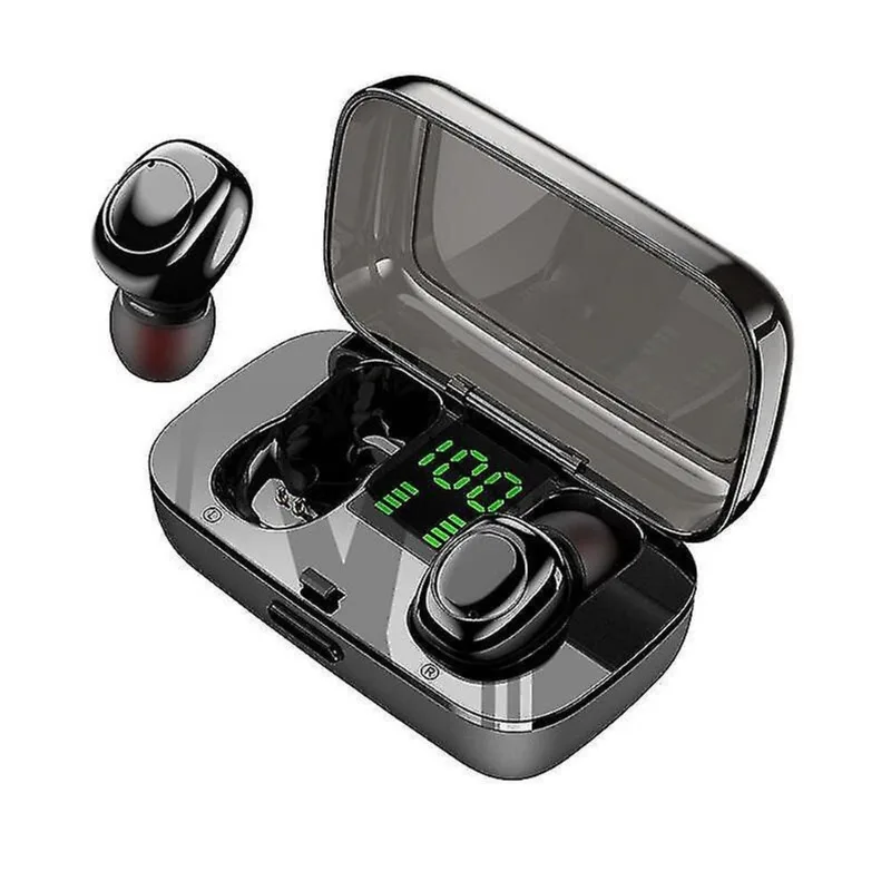 Fones de ouvido fones de ouvido xg23 tws true wireless bluetooth 5.0 fone de ouvido smart touch led power display ipx6 à prova d' água