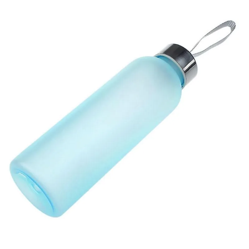 Novo vazamento apertado suco de fruta esporte portátil garrafa de viagem copo de água 600ml
