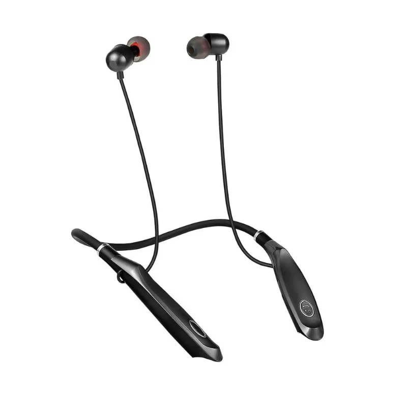 Fones de ouvido sem fio Bluetooth Pescoço pendurado no ouvido Tipo Esportes Correndo Fones de ouvido de