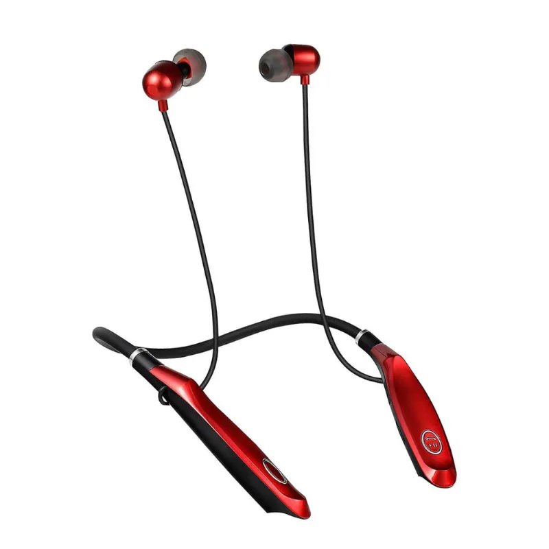 Fones de ouvido sem fio Bluetooth Pescoço pendurado no ouvido Tipo Esportes Correndo Fones de ouvido de