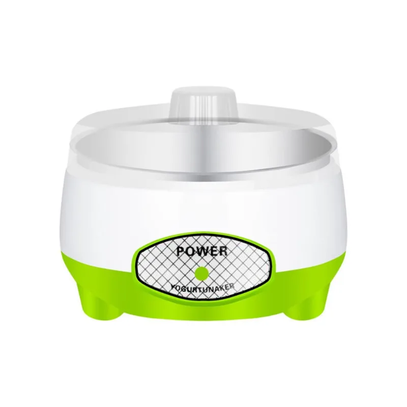 Máquina de fazer iogurte, eletrodomésticos fermentados automaticamente com aço inoxidável, durável, café da manhã, bebê, crianças, uso doméstico