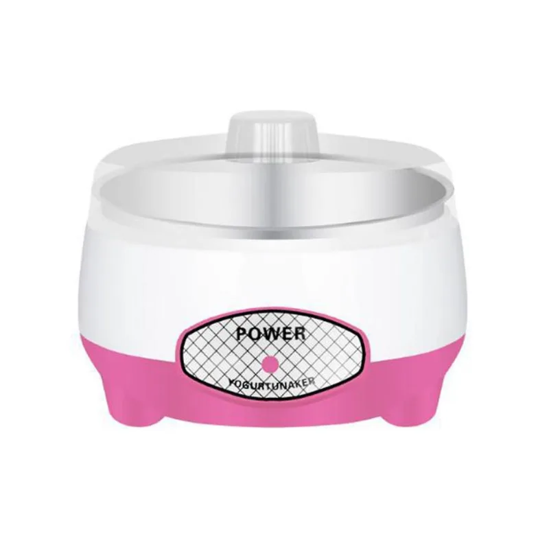 Máquina de fazer iogurte, eletrodomésticos fermentados automaticamente com aço inoxidável, durável, café da manhã, bebê, crianças, uso doméstico
