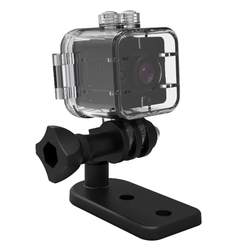 Mini câmera Hd 1080p da noite, câmara de vídeo dos esportes exteriores com o registrador impermeável, da voz e da ação