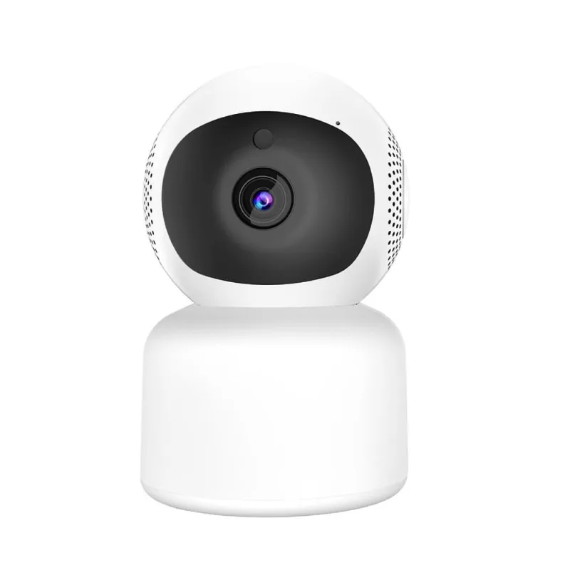 Câmera de segurança inteligente plug-in interna compacta, vídeo hd, visão noturna, detecção de movimento, áudio bidirecional, configuração fácil, câme - Não Disponível - Construção E Ferramentas