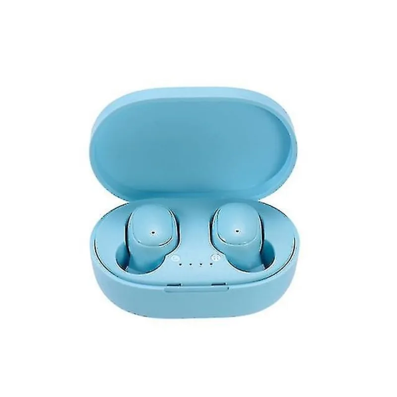 Fones de ouvido fones de ouvido sem fio bluetooth 5.0 tws fones de ouvido azul