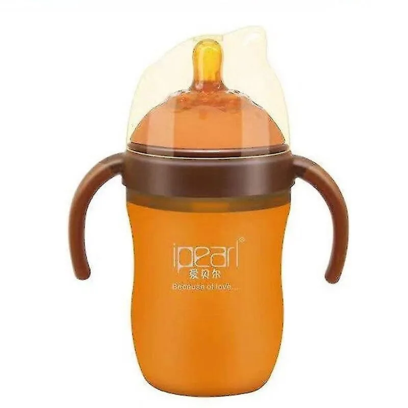 Mamadeiras de bebê mamadeira de silicone 240ml/bebê recém-nascido alimentando mamadeira imitação mamadeira mamadeira mamadeira