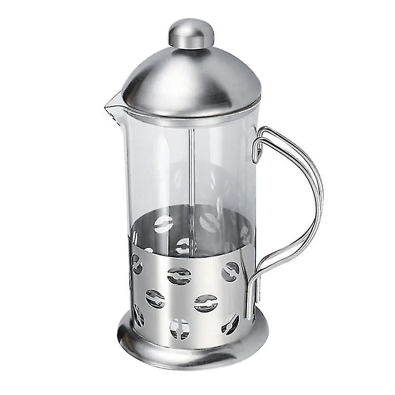 Filtros de água da cafeteira prensa francesa cafeteira cafeteira 350ml garrafa térmica de vidro de aço inoxidável para copos de café - Não Disponível