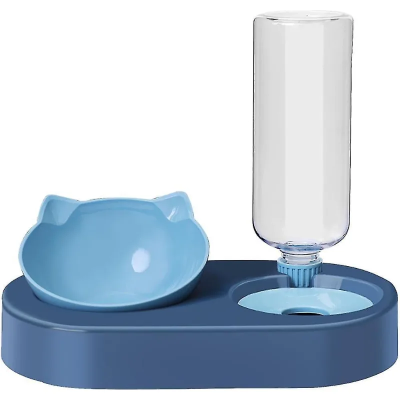 Distribuidores de alimentos dispensador automático de água de tigela de gato armazenamento automático de água tigela de comida para cães de gato recipiente de comida de água