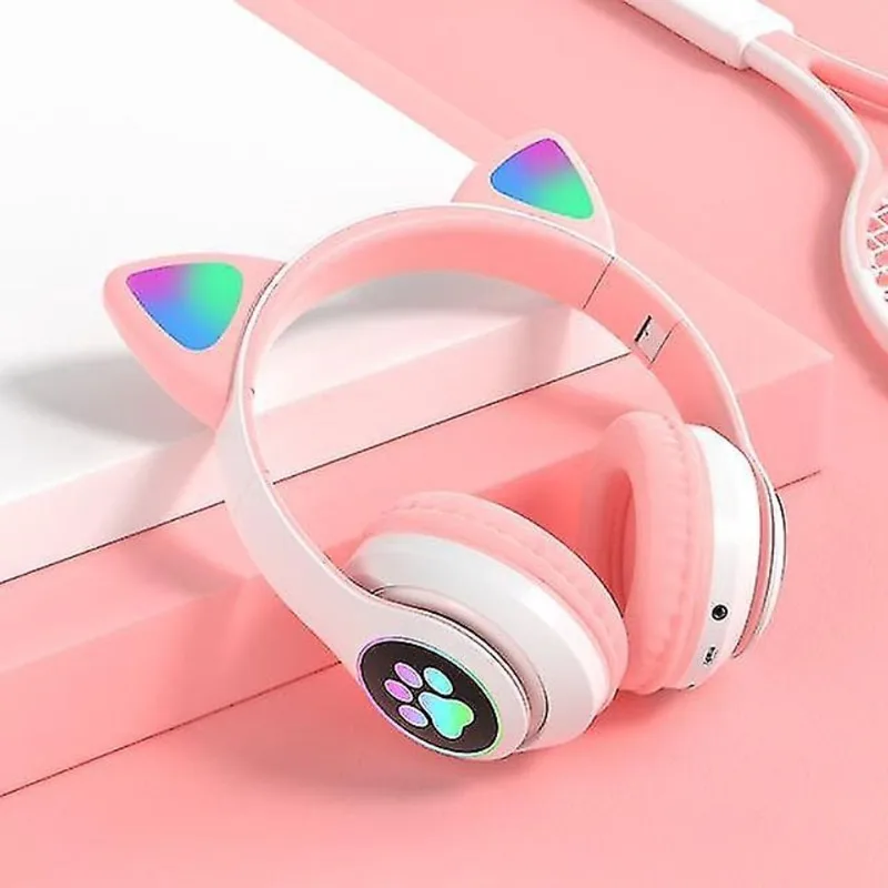 Fones de ouvido fones de ouvido sem fio fones de ouvido blue tooth 5.0 rgb fones de ouvido com cancelamento de ruído baixo e fones de ouvido