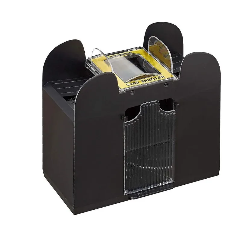 Máquina de cartão de mistura automática elétrica de jogos de cartas 6 vice-operado entretenimento de máquina de cartão de jogo de pôquer