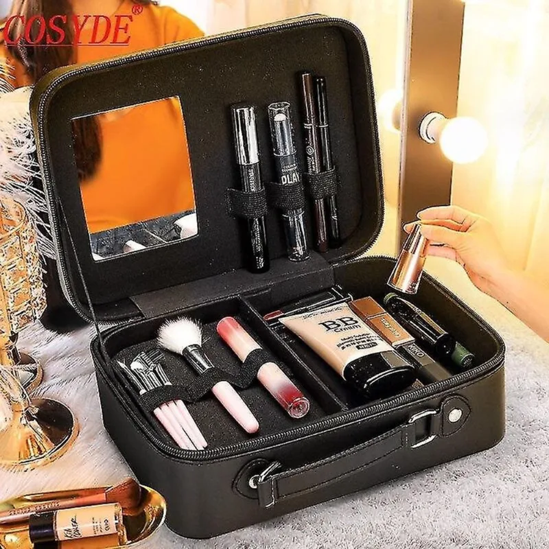 Sacos de higiene pessoal de marca estojo cosmético de alta qualidade oxford pano bolsa cosmética organizador de viagens mulheres esteticista grande