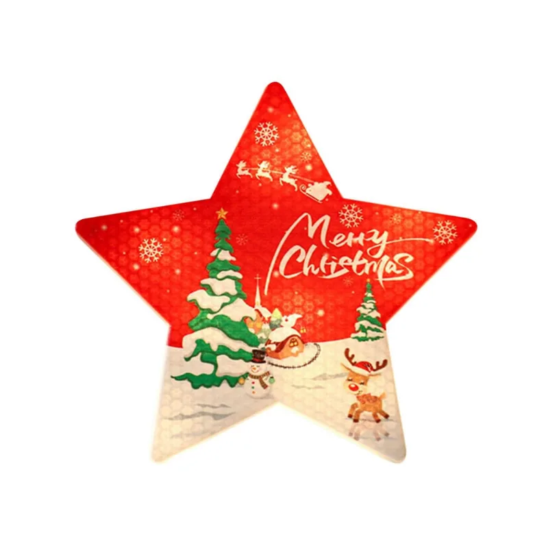 Luzes de janela de Natal Led pendurado cortina luz guirlanda decoração de árvore de Natal