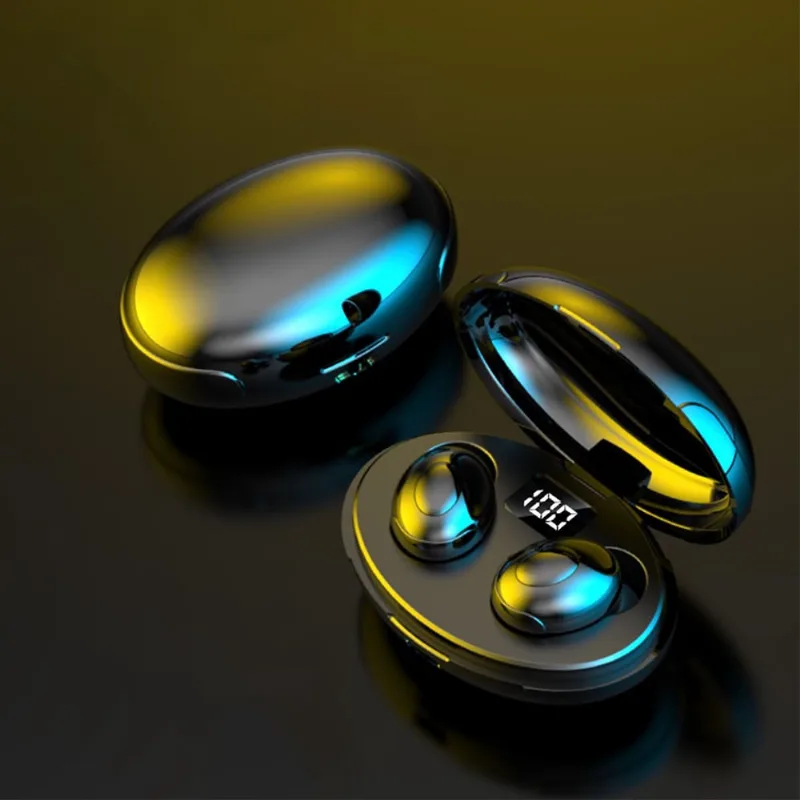 Bluetooth 5.0 fones de ouvido sem fio som grave profundo Ipx6 fones de ouvido à prova d'água fones de ouvido estéreo intra-auriculares