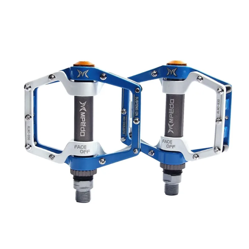 Pedal de bicicleta Mountain Bike Pedal de rolamento antiderrapante de liga de alumínio - Não Disponível - Esporte E Lazer