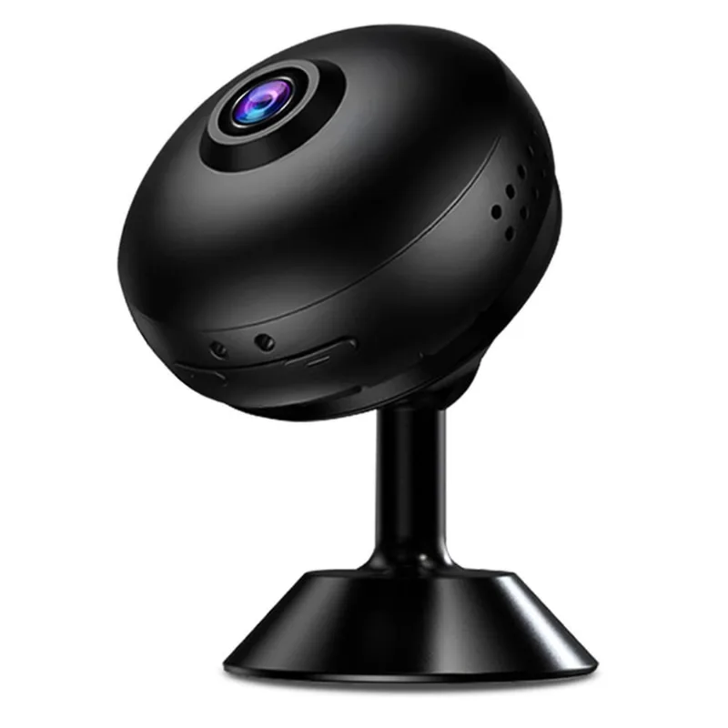Mini câmera wifi 1080p grande angular 140 câmera de segurança doméstica inteligente câmera noturna câmera de vigilância magnética sem fio