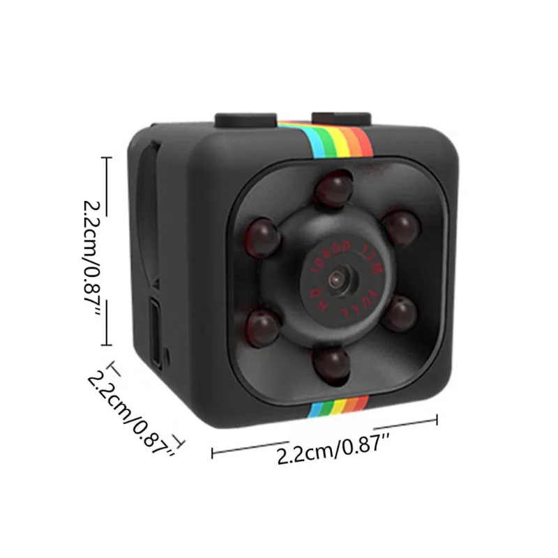 Sq11 Puqing 960p Câmera de Visão Noturna Monitoramento Sem Fio Esportes Esportes Ao Ar Livre Câmera Pequena
