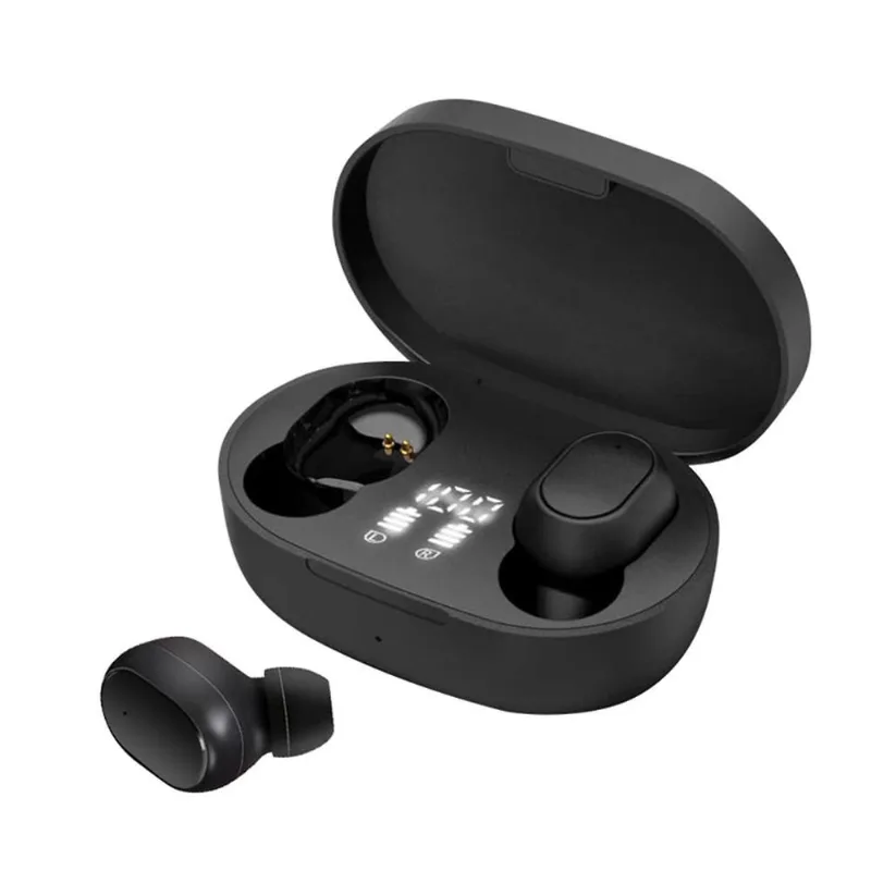 Mini fone de ouvido sem fio de Bluetooth 5.0 com exposição conduzida da redução de ruído do microfone