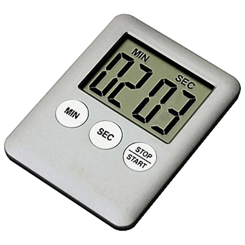 Grande Digital Lcd Cozinha Cozinhar Temporizador Contagem regressiva Relógio Alarme Magnético