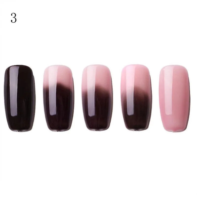 Lulaa 6ml Gel de mudança de cor Esmalte para unhas Nail Art Nail Gel Polish Uv