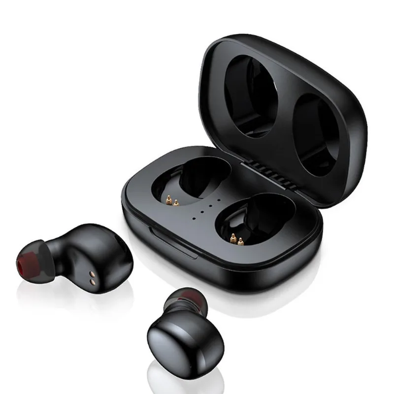 Fones de ouvido sem fio de Ture, fones de ouvido de Bluetooth 5,0 na orelha com caixa