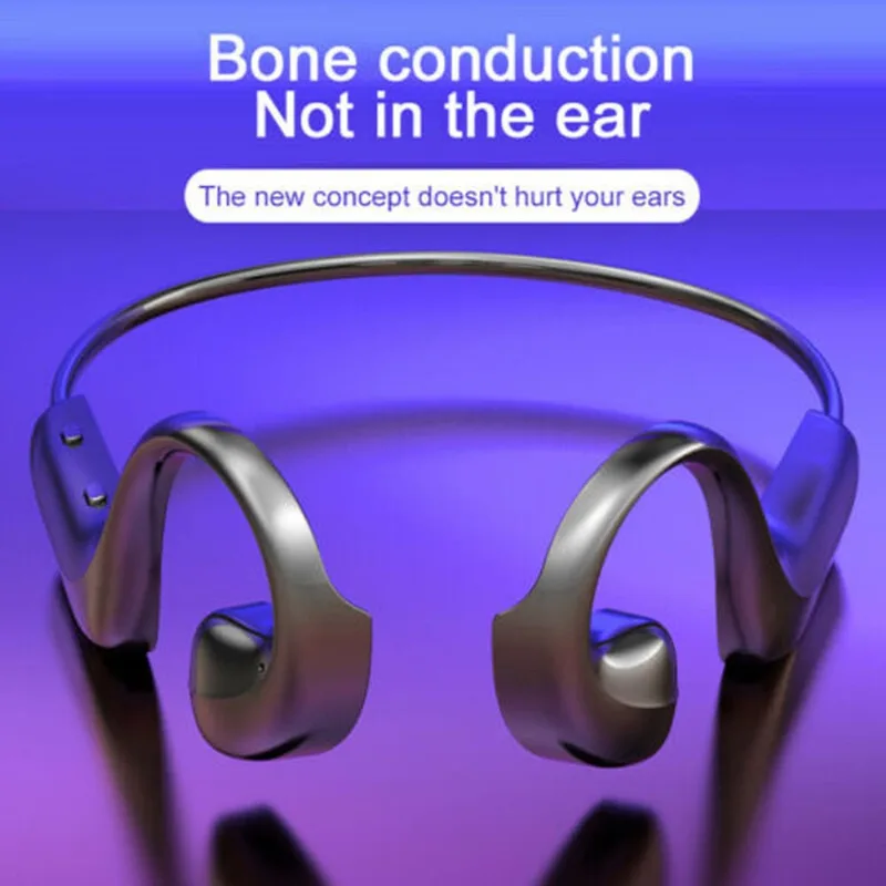 G-100 Bluetooth 5.0 Fones de ouvido sem fio Fone de ouvido de condução óssea Esportes ao ar livre