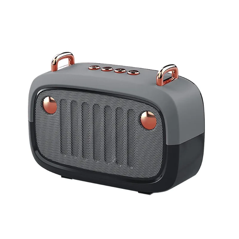 Mini Cartoon portátil sem fio Bluetooth 5.0 Speaker Fm Radio Alto-falante externo