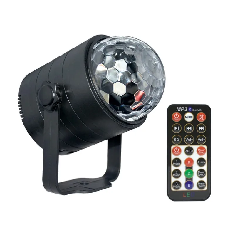 Projetor Led Night Light Alto-falante Bluetooth embutido Sensor de som Lâmpada do projetor