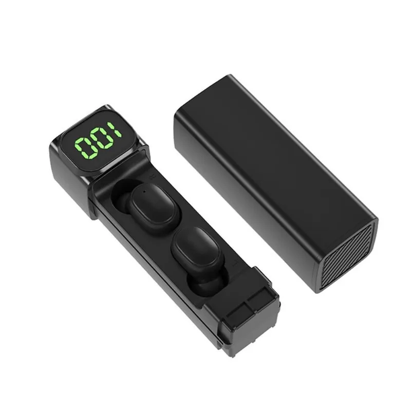 Bqc-01 Bluetooth 5.1 Fone de ouvido sem fio Sport Handsfree Earbuds Fones de ouvido
