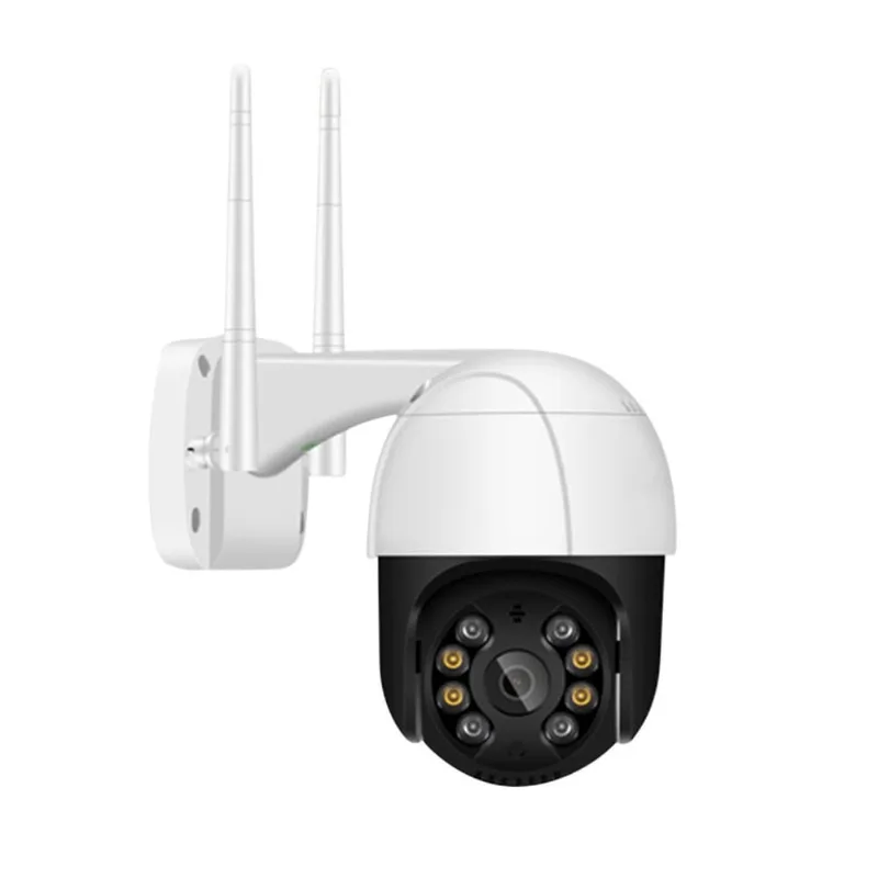 Câmera sem fio 1080p Wifi Monitor Camera Fonte de luz dupla Máquina de bola de monitoramento de armazenamento em nuvem inteligente