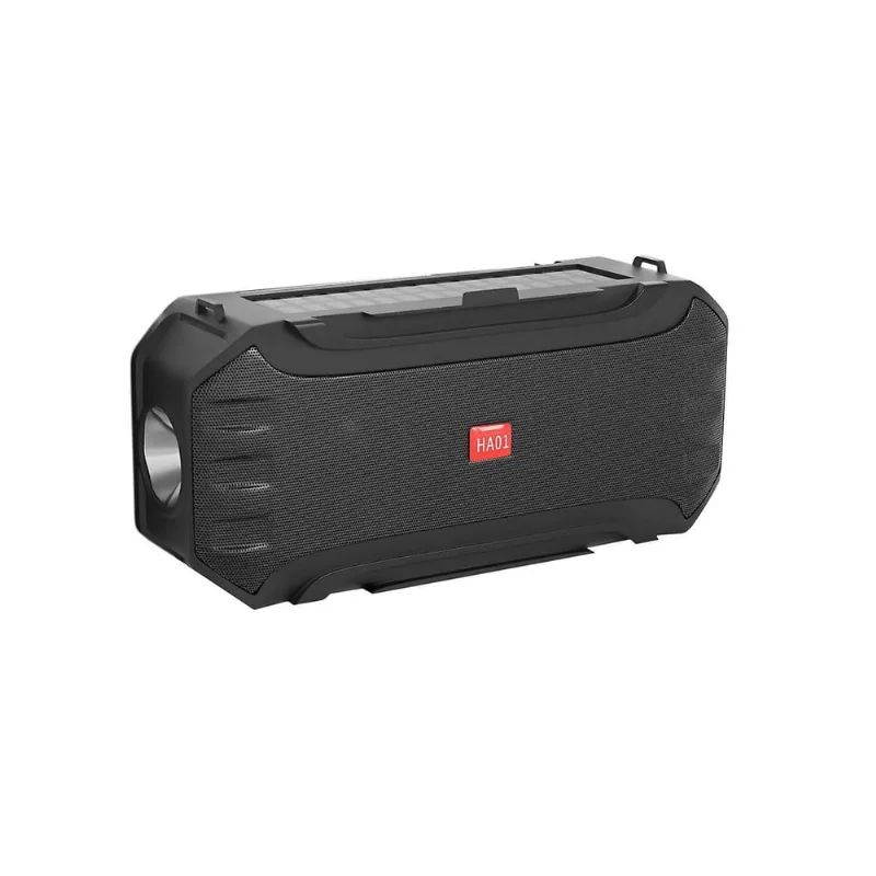 Alto-falante Bluetooth sem fio solar portátil com rádio fm Lanterna multifuncional Áudio ao ar livre