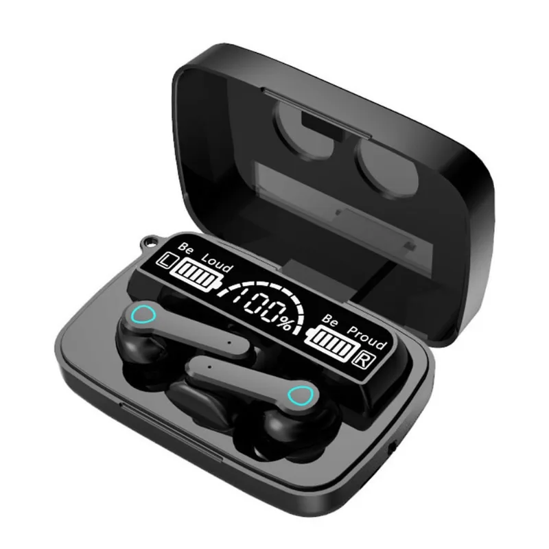 M9-19Bluetooth 5.1 fone de ouvido Fones de ouvido sem fio Mini fones de ouvido Fones de ouvido estéreo