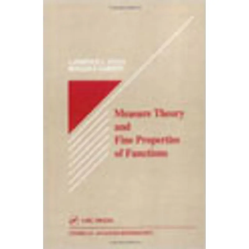 MEASURE THEORY AND FINE PROPERTIES OF FUNCTIONS