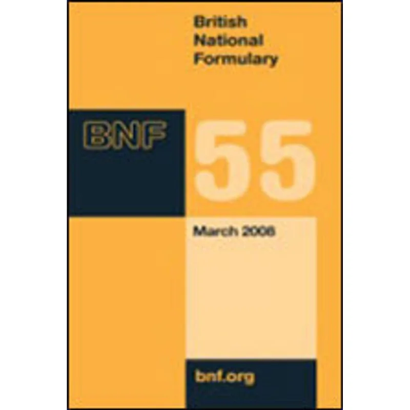 BRITISH NATIONAL FORMULARY FOR CHILDREN 2007